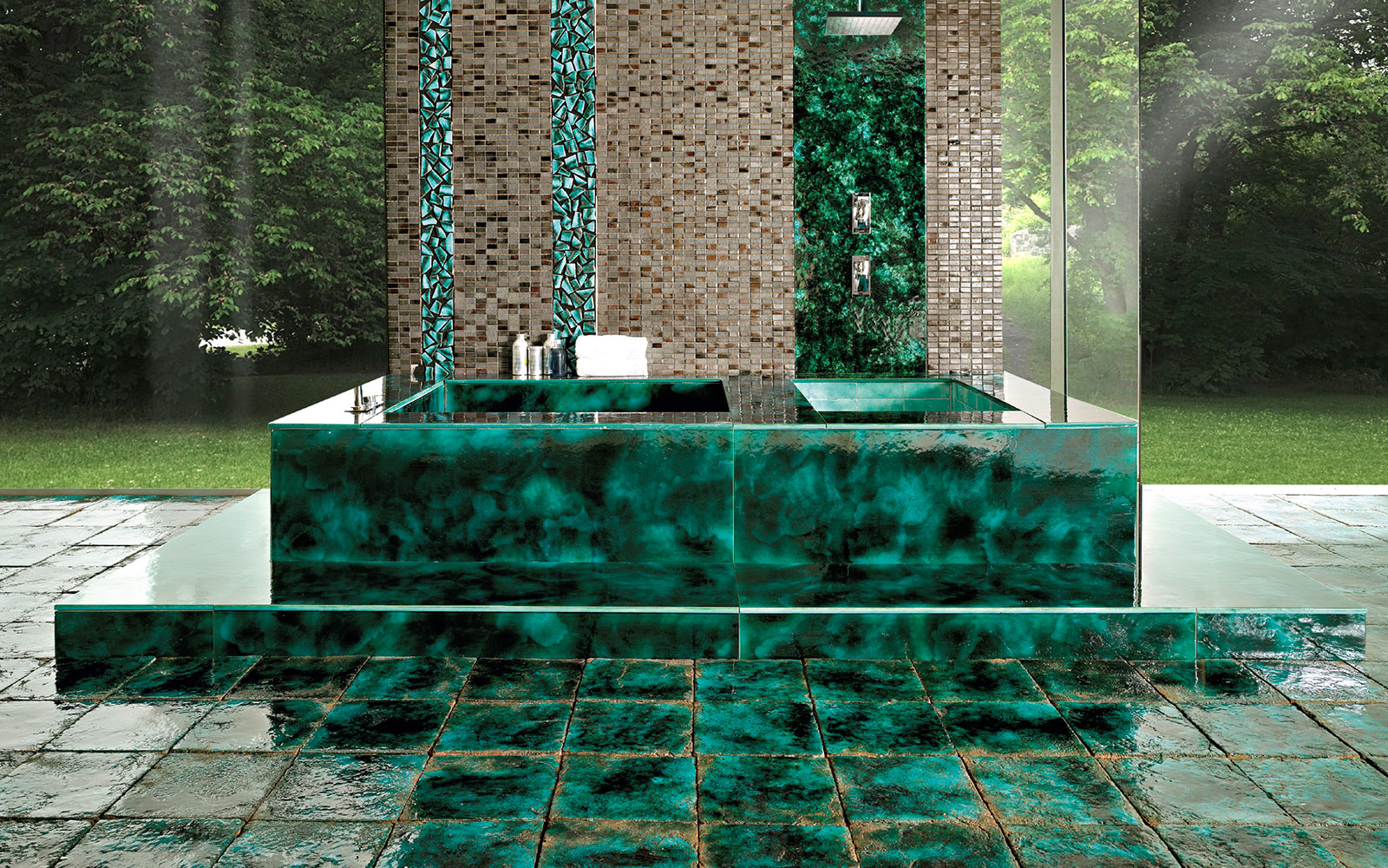azulejos diseño para el baño 