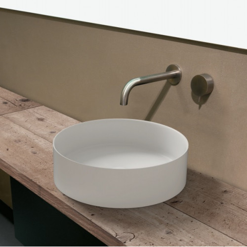 lavabo sin agujero griferia smartb galassia terra ceramica