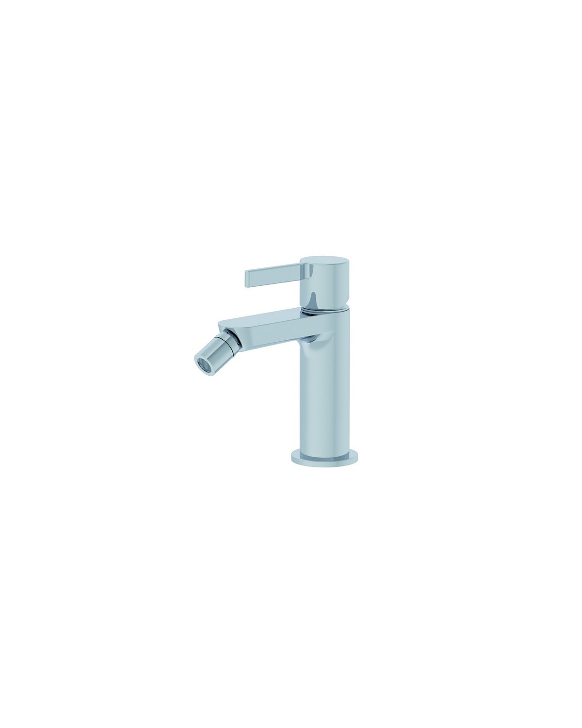 Grifo de bidet Tube cromo/negro