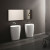 NIC MILK LAVABO FREESTANDING 58 X 40 X 85H (VARIOS COLORES)