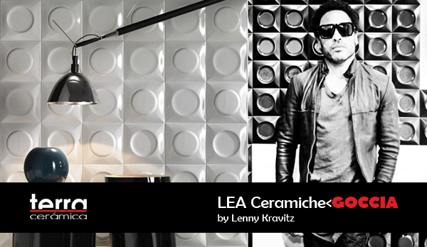 Azulejos y Rock,diseños de Lenny Kravitz para ceramica Lea