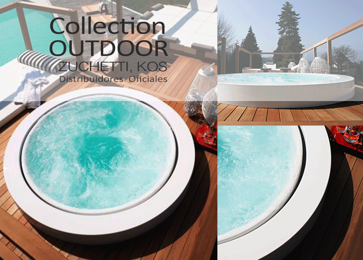 Una mini piscina para tu terraza con el mejor diseño de Zucchetti Kos