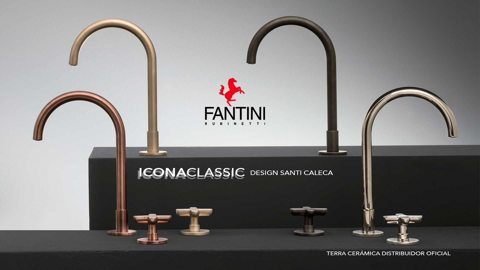 Fantini Icona Classic, grifería de diseño para lucir en el baño