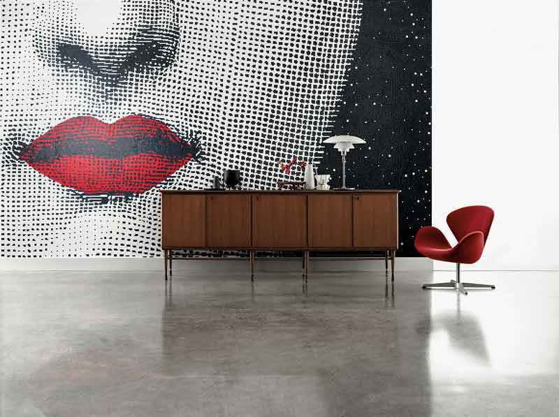 Colección Fornasetti by Bisazza, arte para el mosaico.