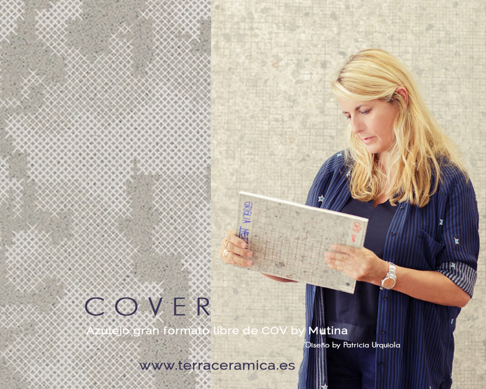 Cover, el azulejo gran formato que respeta el medio ambiente by Patricia Urquiola
