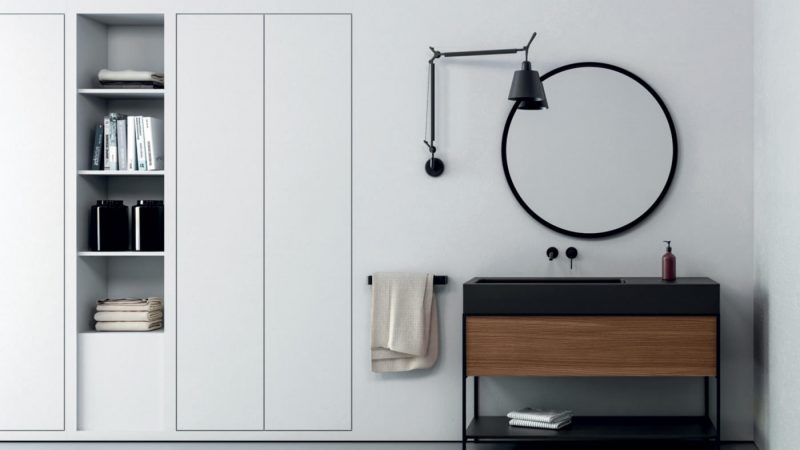Lavabo Elen by Nic, lineas rectas para el baño.