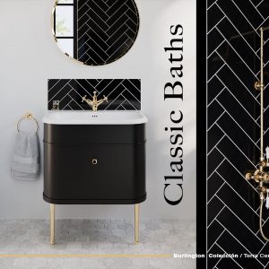 Decora tu baño al estilo clásico con diseño exclusivos Burlington