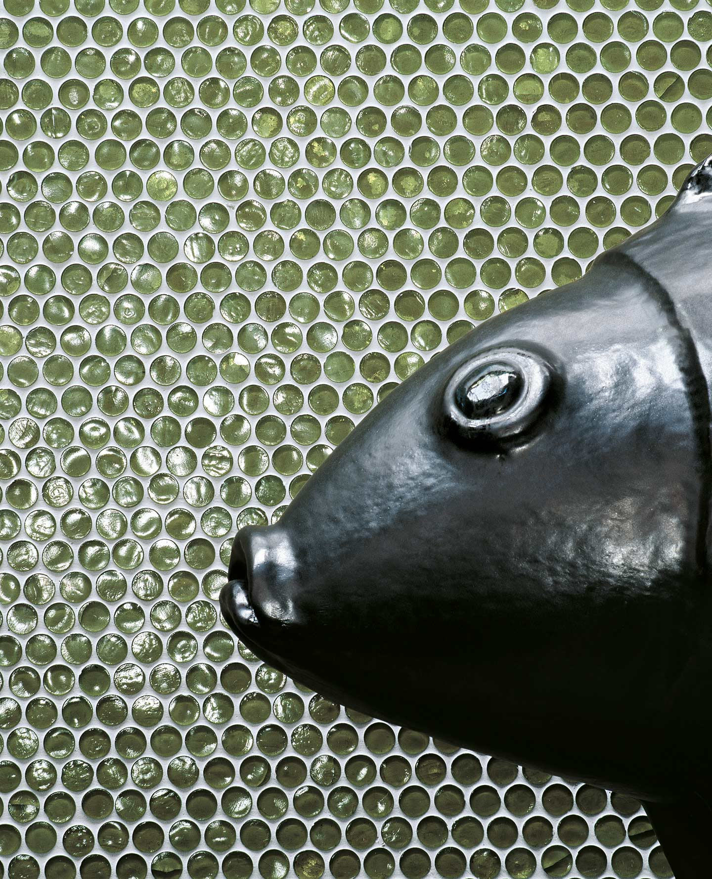 Viste tus proyectos con mosaicos de vidrio circulares