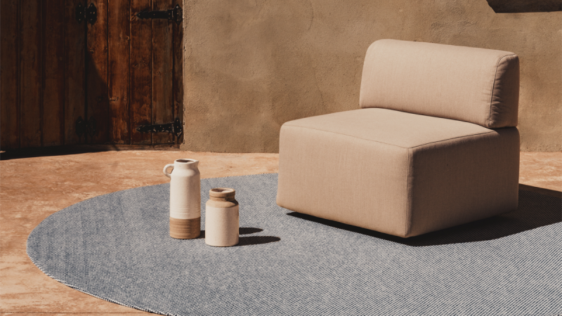 Amalfi, una colección de alfombras outdoor 100% recicladas