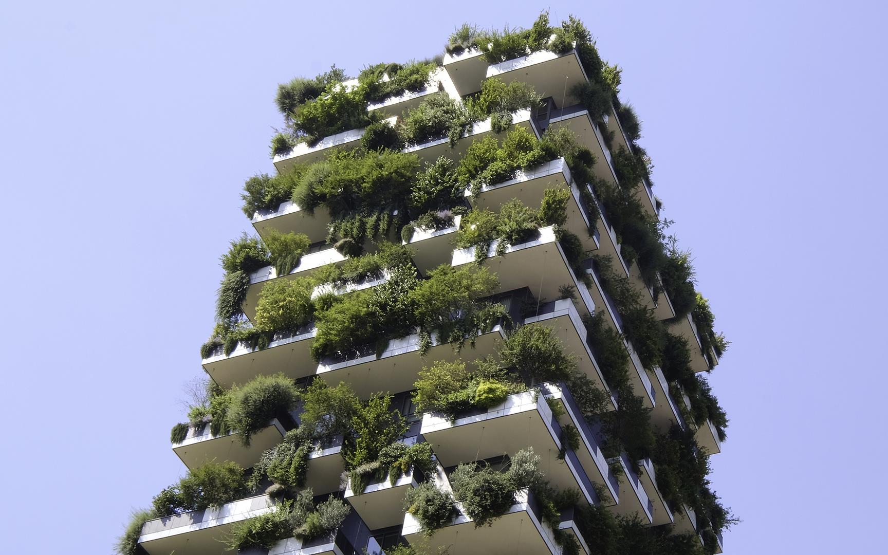 Bosco Verticale, un edificio vestido con porcelánico gran formato