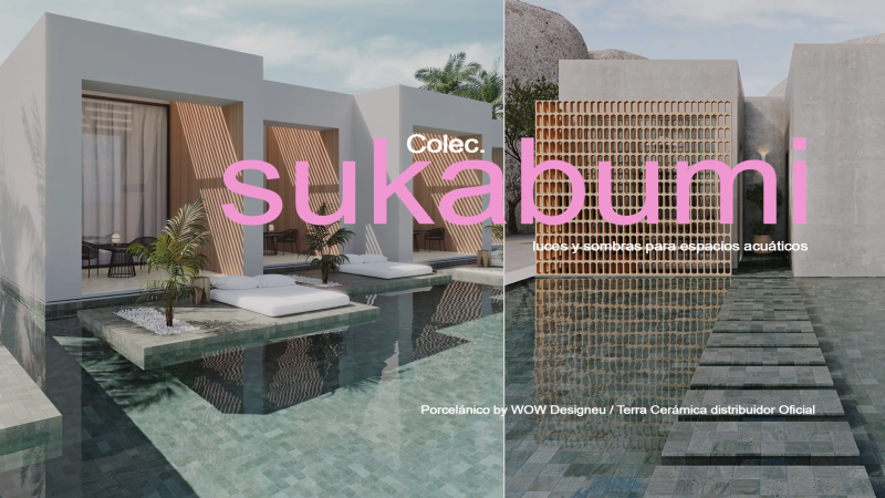 Sukabumi, la piedra balinesa hecha azulejo